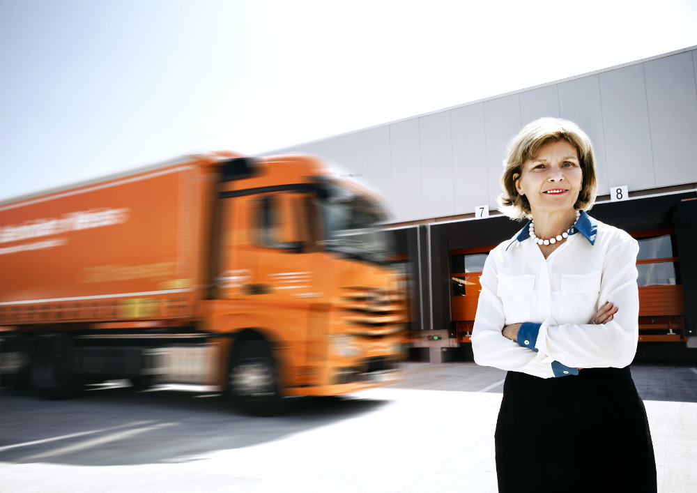 Heidi Senger-Weiss in der Logistcs Hall of Fame