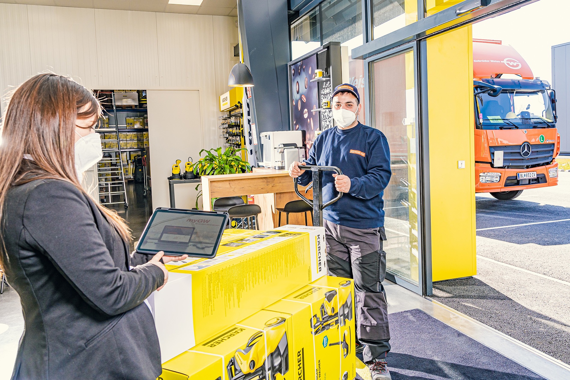 Transparenz auf Knopfdruck