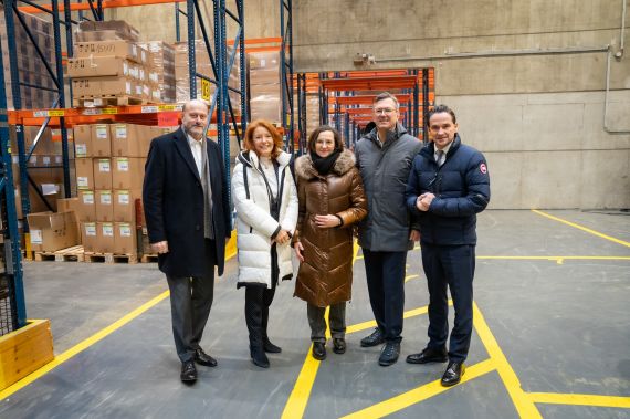 Wiener Gesundheitsverbund eröffnet Logistikzentrum im Hafen Wien