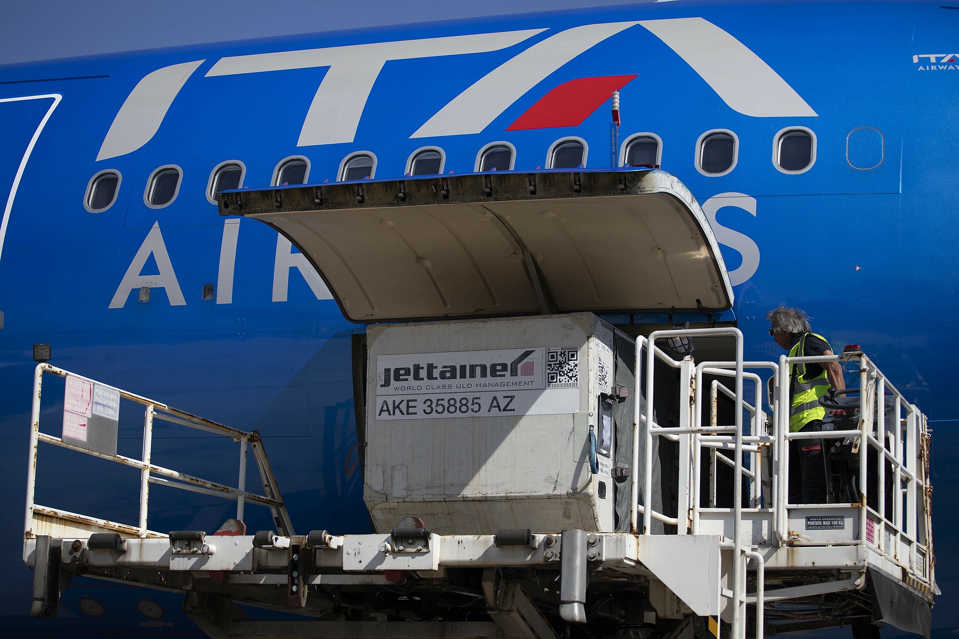 ITA Airways setzt weiterhin auf Jettainer