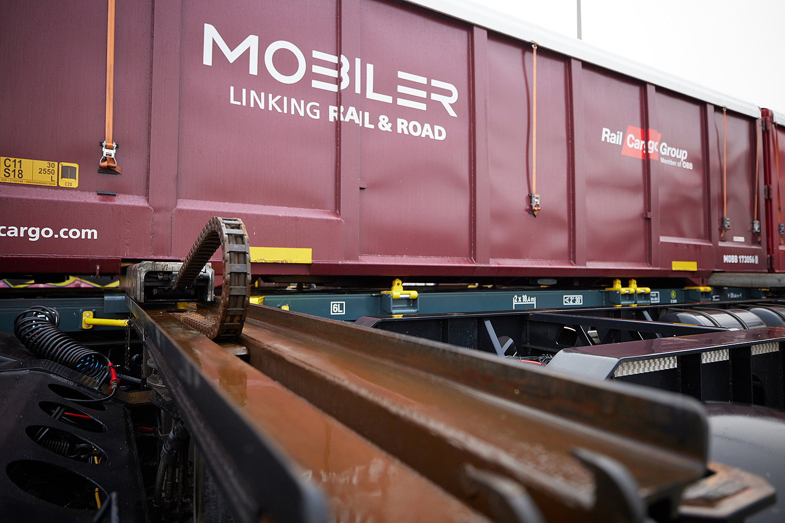 RCG mietet 600 zusätzliche Containertragwagen an