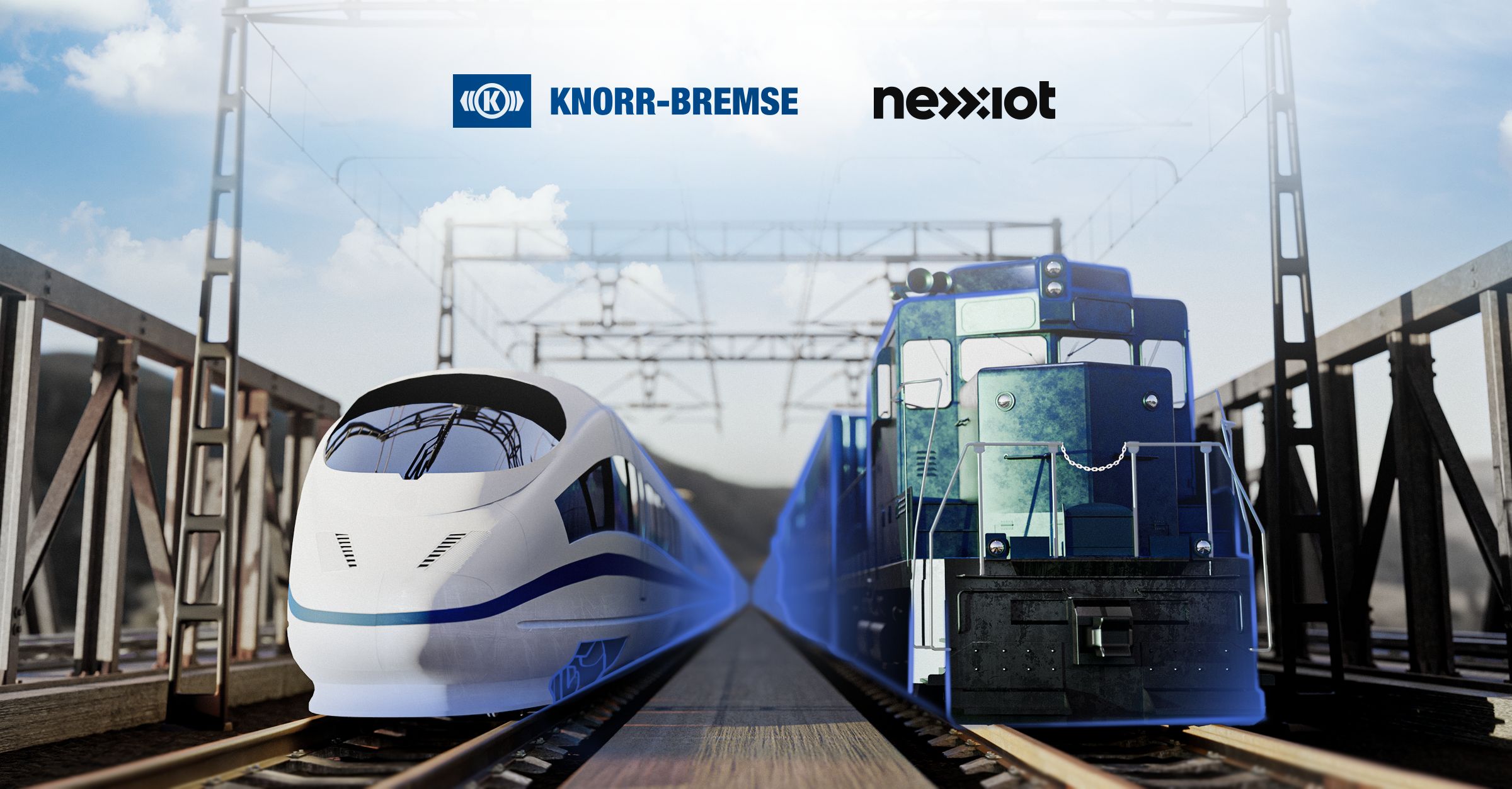 Knorr-Bremse und Nexxiot präsentieren vernetzte Lösungen für den Bahnverkehr