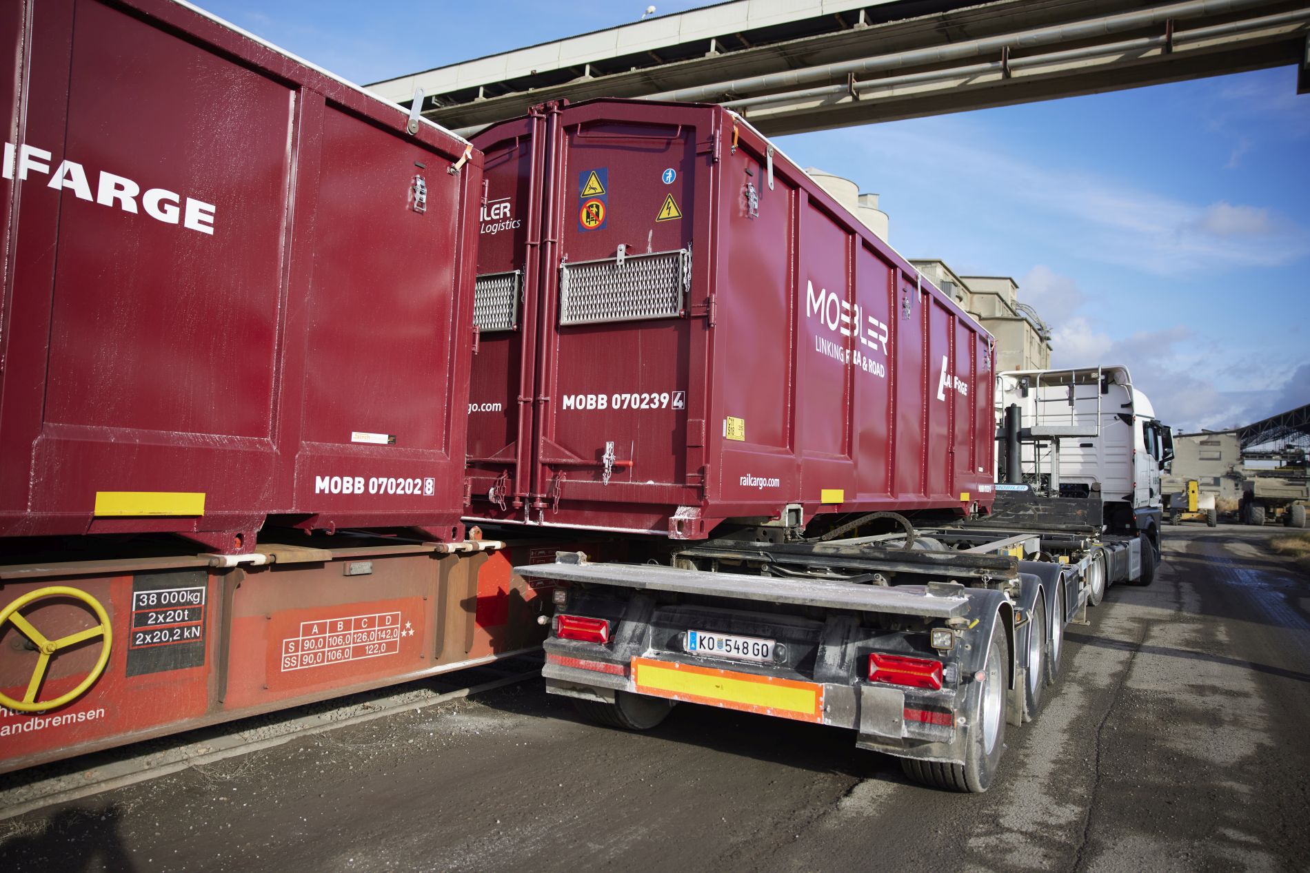 ÖBB RCG bringt 200.000 Tonnen Abfall auf die Schiene