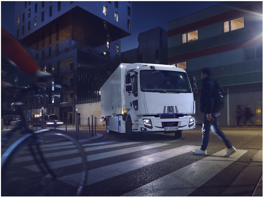 Renault Trucks: vollelektrische D-Baureihe in neuem Design