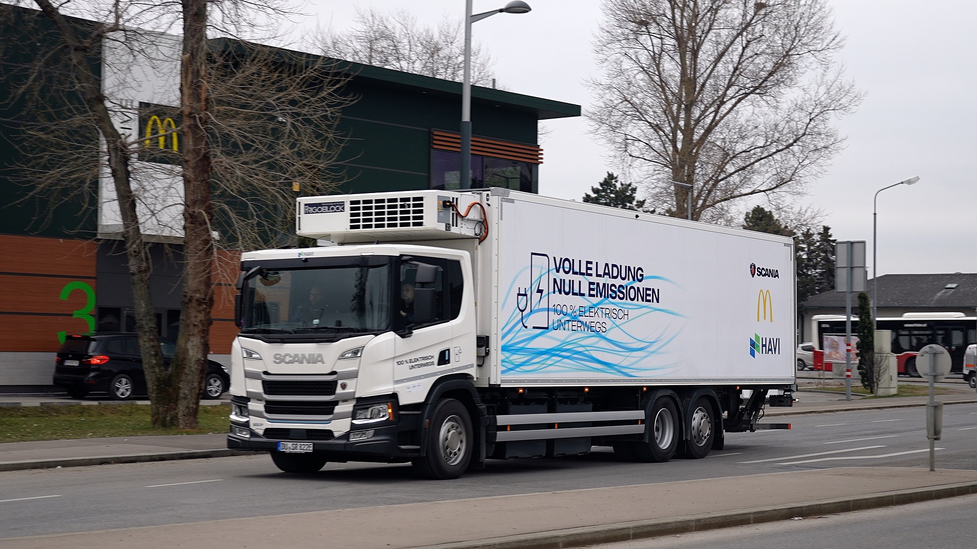 Fotos: Scania / HAVI / McDonald's