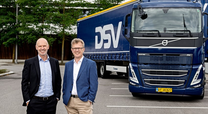 DSV und Volvo treiben die Dekarbonisierung voran