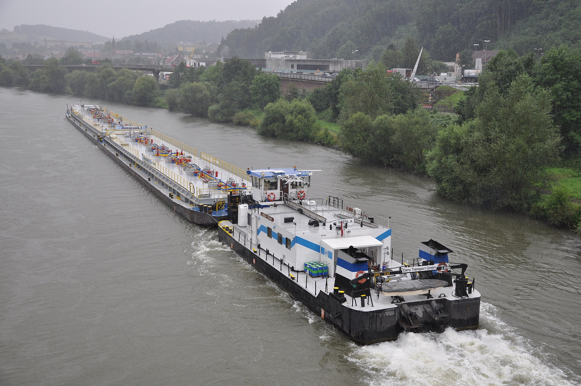 Leidenschaft für die Binnenschifffahrt