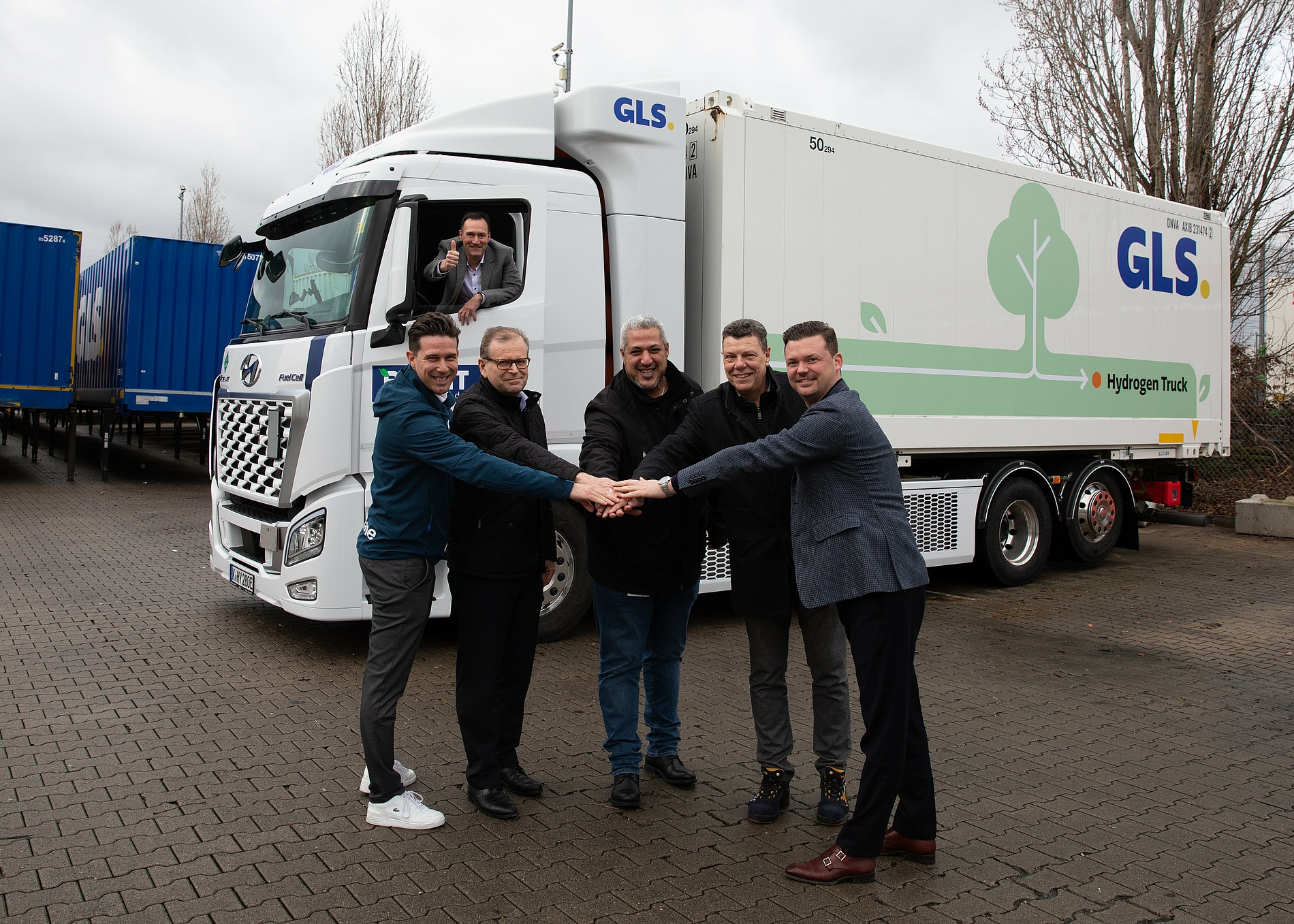 GLS Germany startet ersten Wasserstoff-Lkw im Fernverkehr