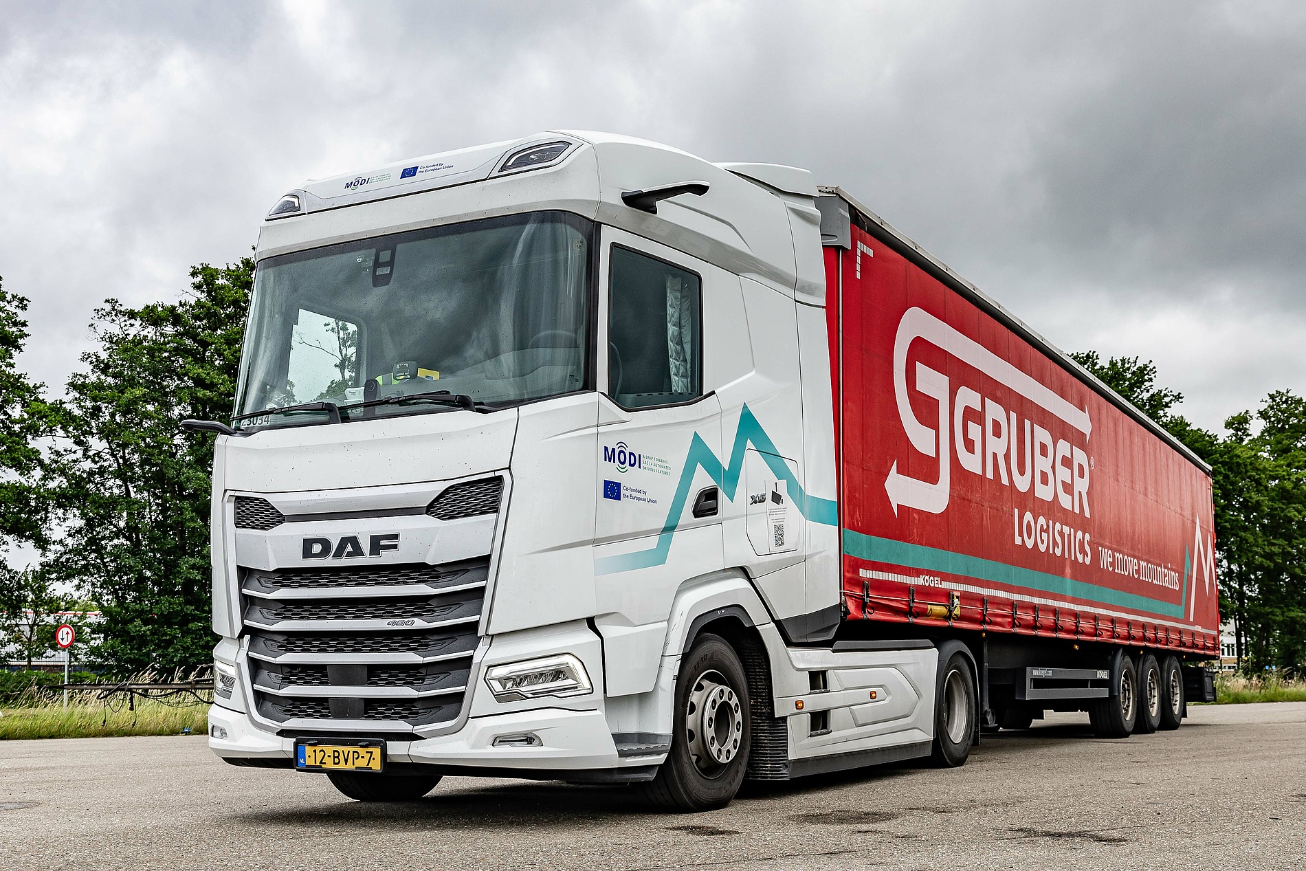 MODI-Projekt: Gruber Logistics hat autonomes Fahren getestet