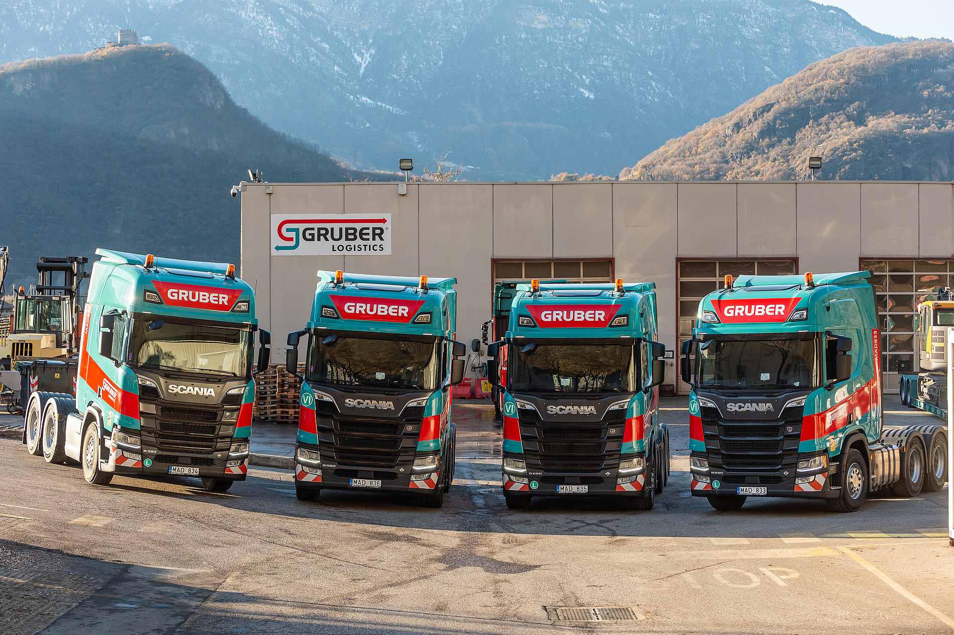 Gruber Logistics testet emissionsfreie Langstrecken-Lkw