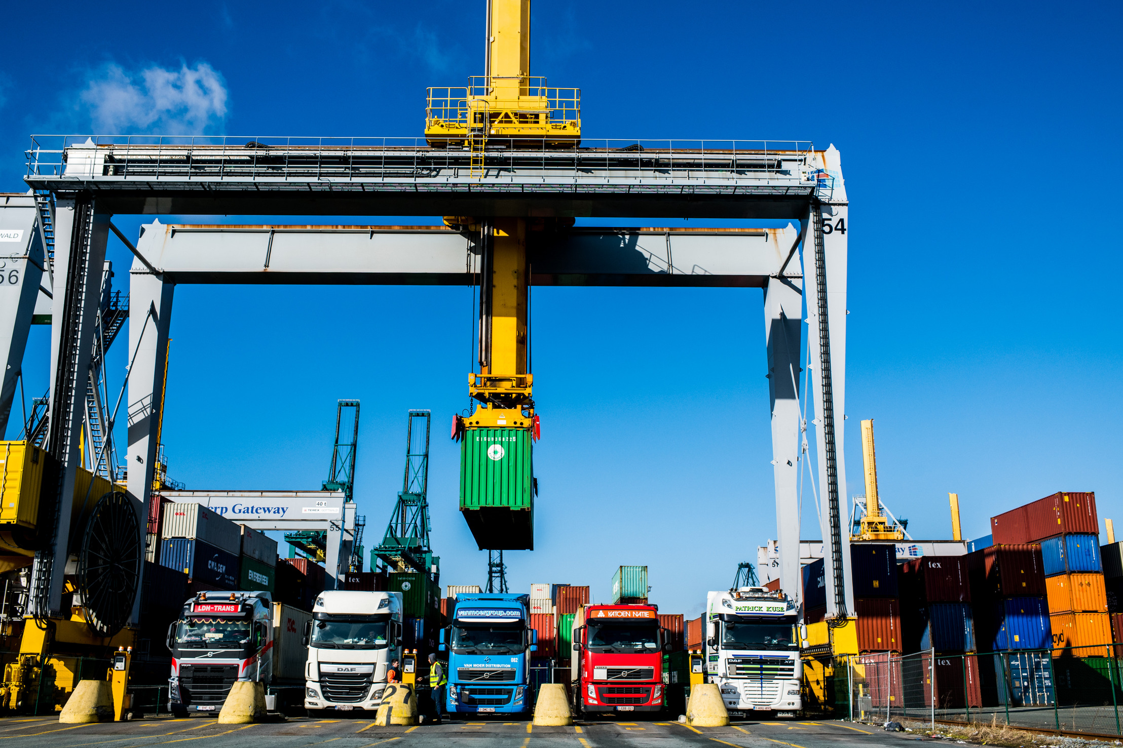 Certified Pick up im Hafen Antwerpen eingeführt