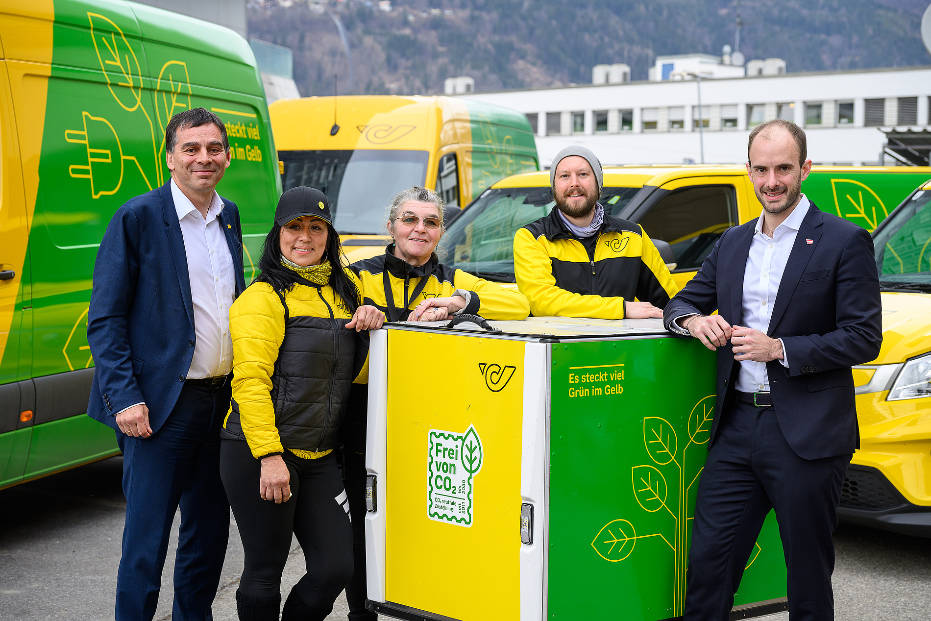 Österreichische Post startet mit grüner Zustellung in Innsbruck