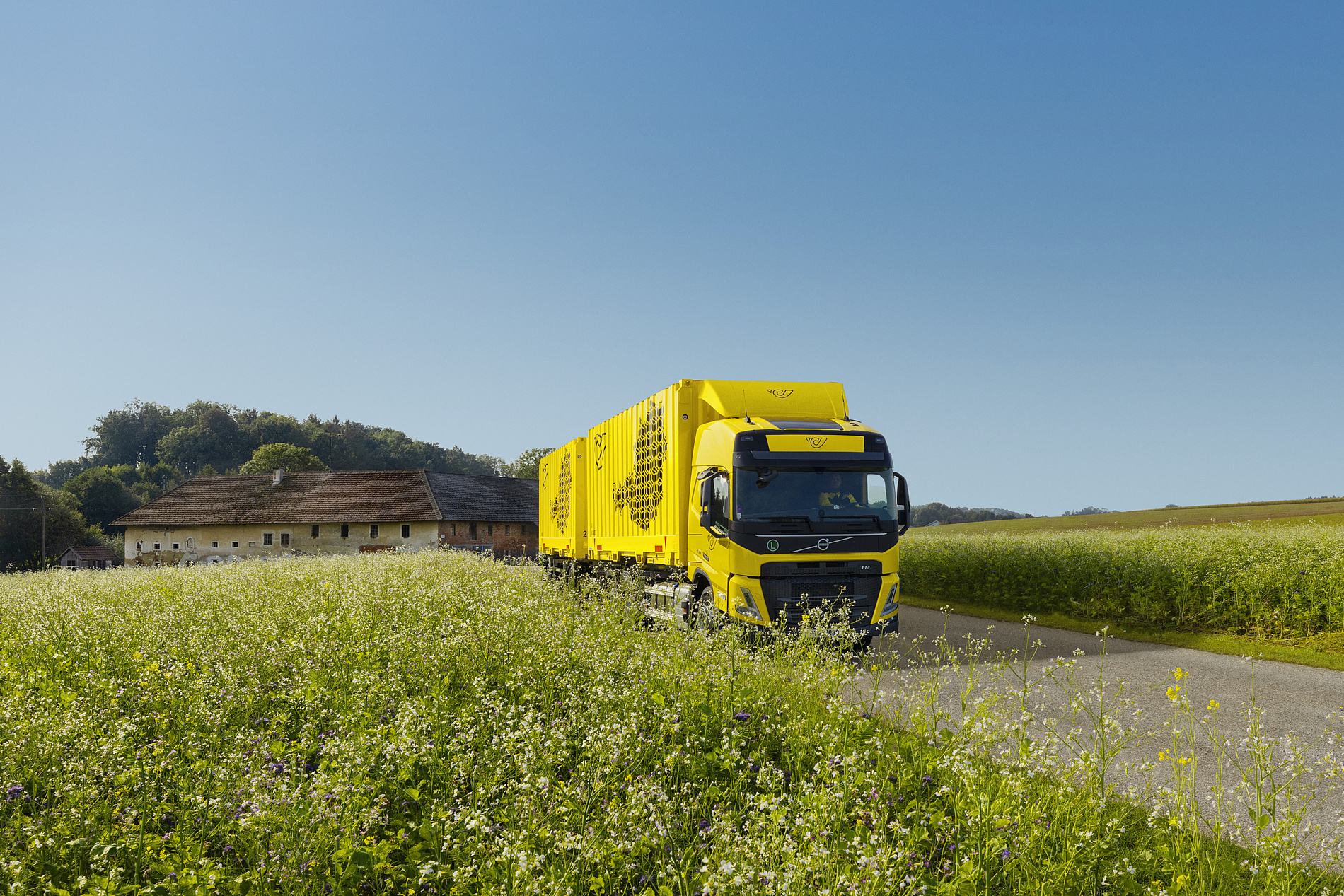 Alle 180 Post-Lkw fahren jetzt mit HVO