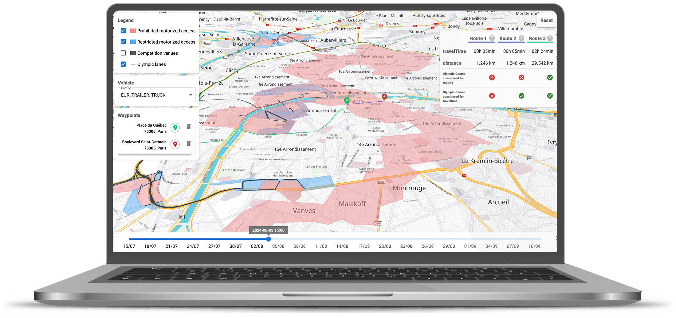 PTV Logistics veröffentlicht PTV-OptiFlow-Paket für Olympische Spiele