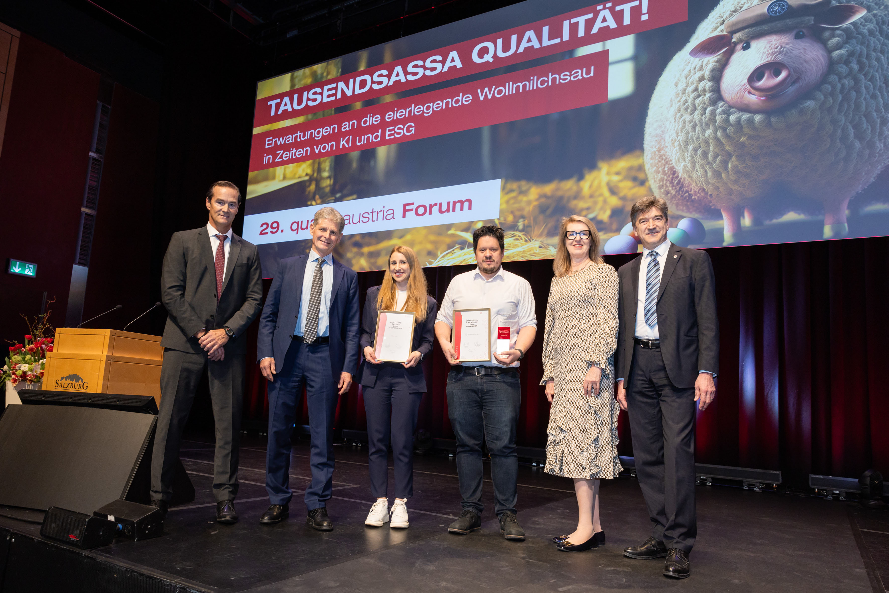 29. qualityaustria Forum: Auszeichnungen vergeben