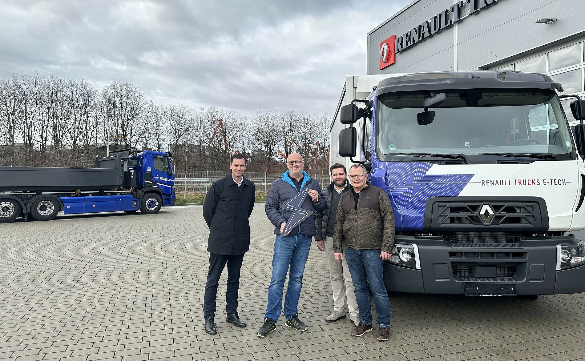 Elektrisierte Bierkultur mit Renault Trucks