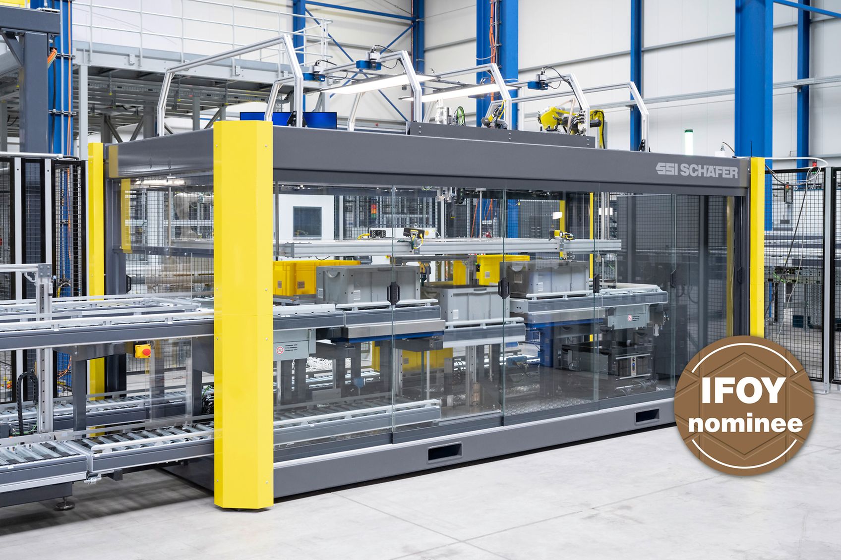 Robotik-Lösung von SSI Schäfer für IFOY Award 2024 nominiert