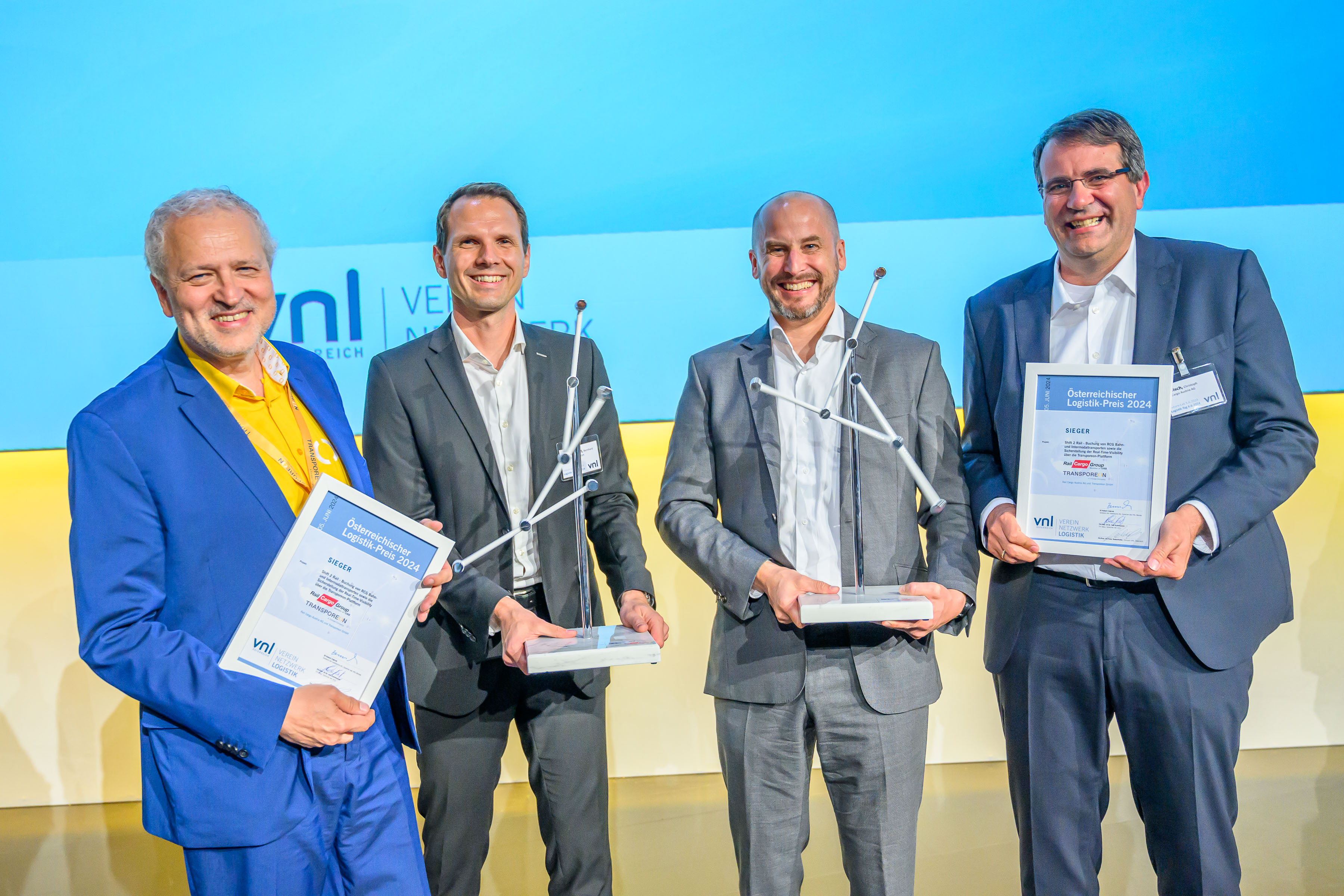 Österreichischer Logistikpreis 2024 geht an RCG und Transporeon