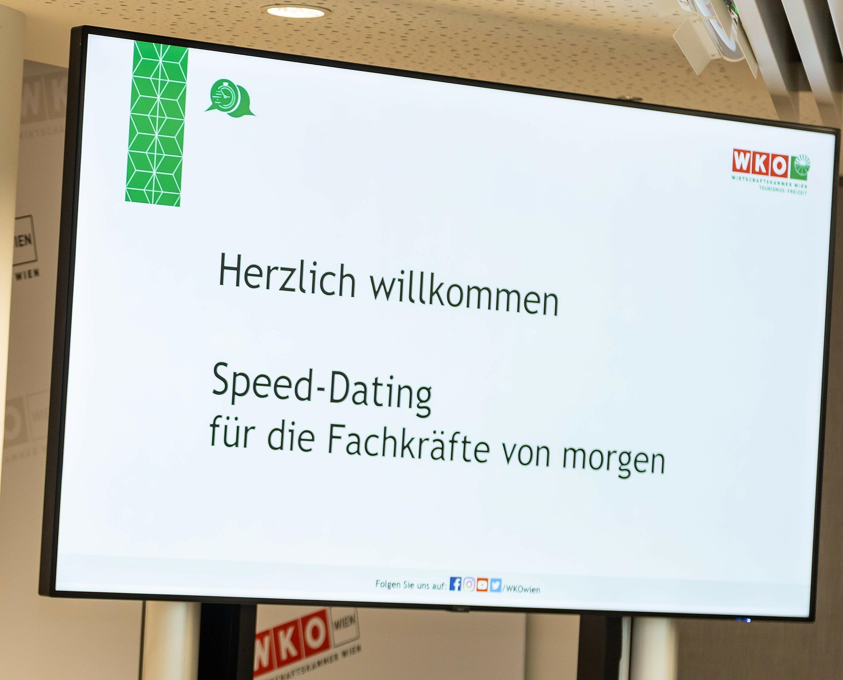 WK Wien veranstaltet großes Lehrlings-Speed-Dating