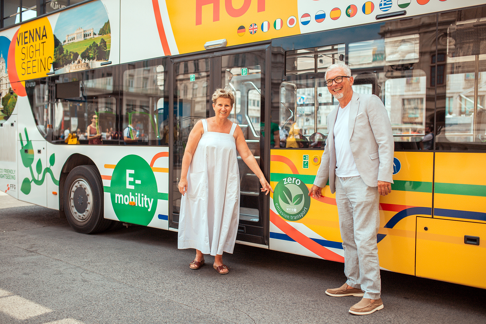 Emissionsfreies Sightseeing in Wien