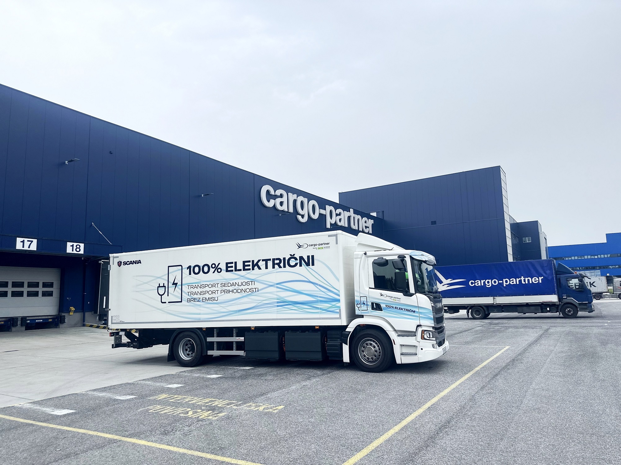 cargo-partner erweitert E-Lkw-Testprogramm auf Slowenien