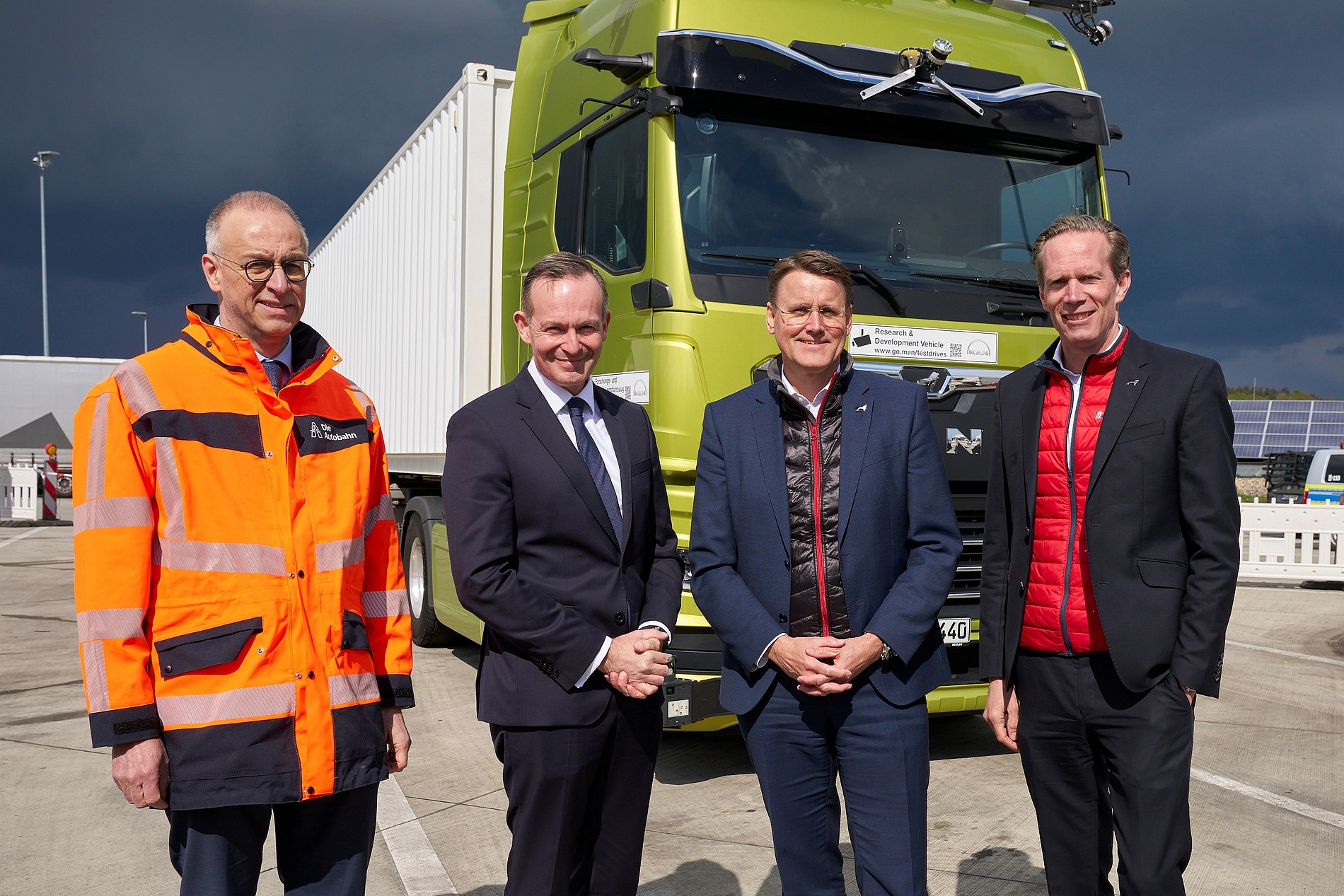 Erster autonomer Lkw auf der Autobahn